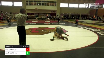 125 lbs Round Of 16 - Jacob Venezia, Sacred Heart vs Joe Manchio, Columbia