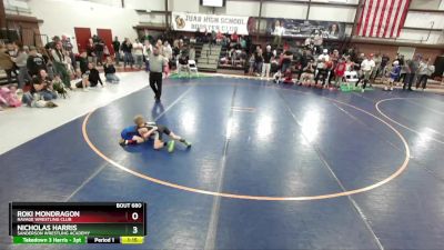 55 lbs Semifinal - Nicholas Harris, Sanderson Wrestling Academy vs Roki Mondragon, Ravage Wrestling Club