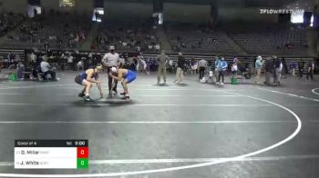 184 lbs Consolation - Deston Miller, Pratt vs Jackson White, Northeastern Oklahoma