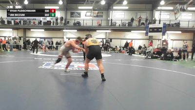 285 lbs Consi Of 4 - Ryan Fleischmann, Central Square vs Jim Biccum, South Jefferson