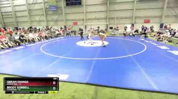 126 lbs Semis & 3rd Wb (16 Team) - Abram Owings, Kansas Red vs Brody Gobbell, Tennessee