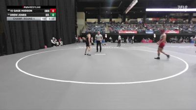 141 lbs Champ. Round 1 - 15 Gage Hudson, Cumberlands vs Drew Jones, Southeastern