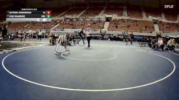 132-D3 Cons. Round 2 - Jayden Anderson, Yuma High School vs Che Ramirez, Estrella Foothills High School