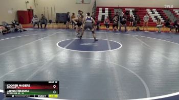 190 lbs Quarters & Wb (16 Team) - Cooper Madere, Buckhorn vs Jacob Miranda, Enterprise HS