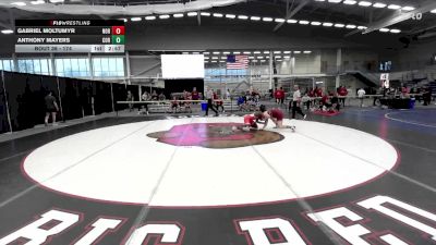 174 lbs Champ. Round 1 - Gabriel Moltumyr, Norwich vs Anthony Mayers, Cortland