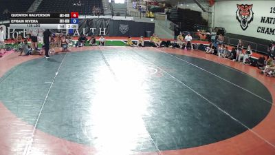 138 lbs Quenten Halverson, Alaska 1 HS Boys vs Efrain Rivera, South Carolina 1 HS Boys