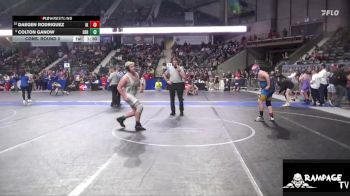 190 lbs Cons. Round 2 - Daegen Rodriguez, Iola Kids vs Colton Ganow, Derby