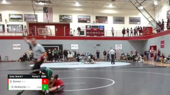 125 lbs Cons. Round 1 - Darius McKenzie, Mount Olive vs Devin Gomez, Western Colorado