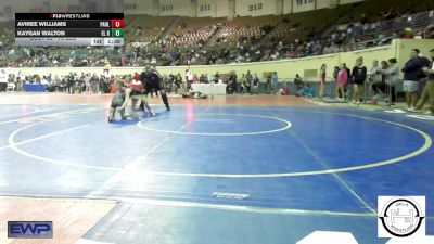 76 lbs Semifinal - Aviree Williams, Pauls Valley vs Kaygan Walton, El Reno