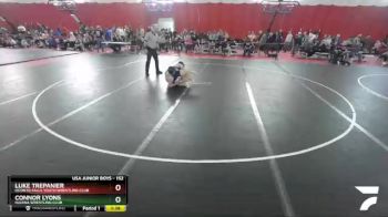 152 lbs Cons. Round 4 - Connor Lyons, Iguana Wrestling Club vs Luke Trepanier, Oconto Falls Youth Wrestling Club