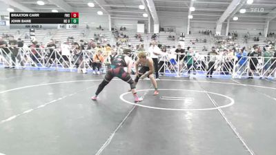 170 lbs Rr Rnd 3 - Braxton Carr, Freakztyle Black - HSB vs John Bane, NC United Select - HSB