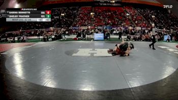 G 132 lbs Cons. Round 2 - Shelby Prather, Potlatch vs Sabina Bennetts, Challis