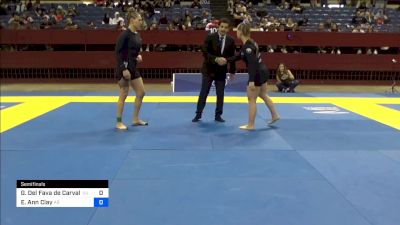 Graciele Del Fava De Carvalho vs Elisabeth Ann Clay 2024 Pan IBJJF Jiu-Jitsu No-Gi Championship