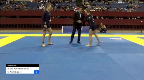 Graciele Del Fava De Carvalho vs Elisabeth Ann Clay 2024 Pan IBJJF Jiu-Jitsu No-Gi Championship