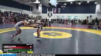 106 lbs Cons. Round 5 - Elijah Poe, Servite vs Joseph Zuniga, Trabuco Hills