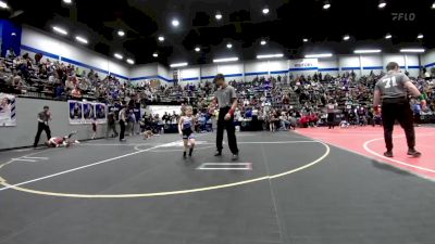 46 lbs Consi Of 8 #1 - Jackson Kreamer, Sulphur Youth Wrestling Club vs Axle Hatcher, Harrah Little League Wrestling