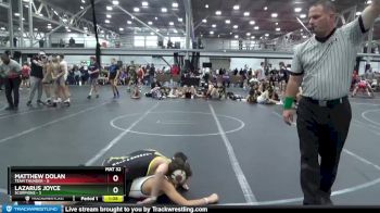 106 lbs Round 4 (6 Team) - Matthew Dolan, Team Thunder vs Lazarus Joyce, Scorpions