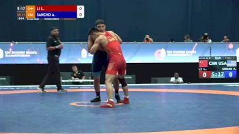 67 kg Bronze - Alejandro Sanco, USA vs Lei Li, CHN