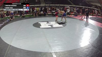 132 lbs Semis - Tristan George, Colorado vs Jaden Thai, Hawaii
