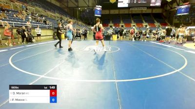 190 lbs 7th Place - Deacon Moran, MO vs Peter Mocco, FL