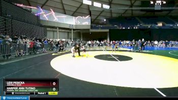46 lbs Round 2 - Lexi Pesicka, Auburn A-Team vs Harper Ann Tutino, Federal Way Spartans Wrestling