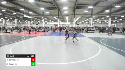 98 lbs Rr Rnd 5 - Raanan Cova, Hyperbolic WC vs Julian Carrillo, Bagdad Copperheads WC