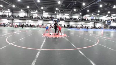 140-YELLOW lbs Rr Rnd 3 - Hailey Jackson, Port Jervis vs Alana McKinney, Hadley Luzerne