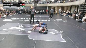 114 lbs Round 2 (6 Team) - Shawnley Clervoyant, Wellington, FL vs William Holmbo, Saint Francis, MN