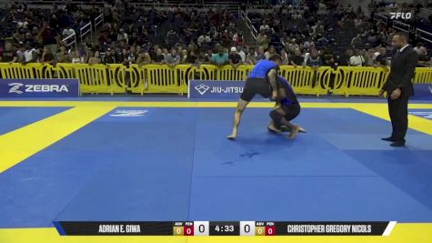 Christopher Gregory Nicols vs Adrian E. Giwa 2025 Pan IBJJF Jiu-Jitsu No-Gi Championship