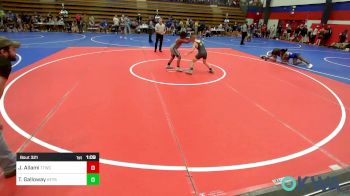 100 lbs Semifinal - Jayvyn Allami, Team Tulsa Wrestling Club vs Ty Galloway, Keystone Kids