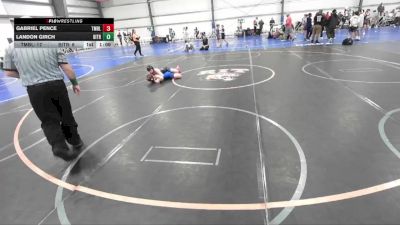 88 lbs Round 5 (3pm Friday) - Gabriel Pence, Gotcha Blue vs Landon Girch, Bitetto Trained