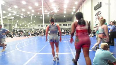 170 lbs Rr Rnd 8 - Alanis Martinez, Central Pennies vs Michaela Thomas, Triumph Trained - Girls
