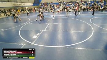 110 lbs Champ. Round 1 - Quade Probst, Sanderson Wrestling Academy vs Patrick Stark, Northside Wrestling Club