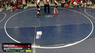 105 lbs Cons. Round 5 - William Shallenberger, Wasatch WC vs Kaden Dyches, Champions Wrestling Club