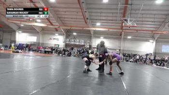 130 lbs Cons. Round 5 - Savannah Mulkey, Perrysburg High School vs Tamia Bounds, Fremont Ross High School