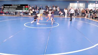 125 lbs Cons. Round 3 - Diego Camarillo, New Mexico Highlands vs Sloan Johannsen, Northern State