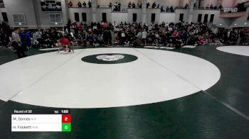 138 lbs Round Of 32 - Miguel Gomes, New Bedford vs Hayden Foskett, Plymouth South