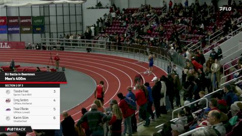 Men's 400m, Finals 2