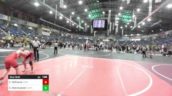 122 lbs Rr Rnd 4 - Carter Williams, Nebraska Boyz vs Gavin Kleinsasser, Matpac WC