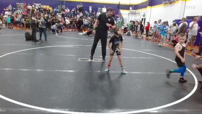 55 lbs Quarterfinal - Henry Key, Believe To Achieve vs Clara Corey, Carolina Reapers