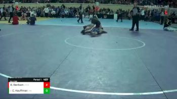 3A-138 lbs Quarterfinal - Coleman Kauffman, Vinita vs Brady Benham, Sperry