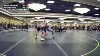 120 lbs Round Of 64 - Hayden Ballantyne, Westlake HS vs Josiah Buchanan, Mountain Lion WC