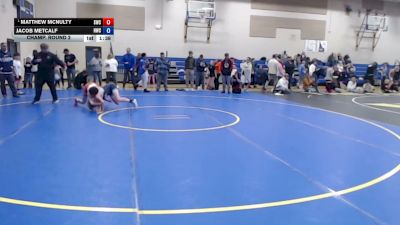 115 lbs Champ. Round 2 - Matthew McNulty, Suples Wrestling Club vs Jacob Metcalf, Hawk Wrestling Club