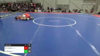 120 lbs Final - William Lowery, Aggression Legionaries 3 vs Dane Renick, Roundtree Wrestling Academy 14U