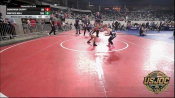 46 lbs Consi Of 8 #1 - Donovan Cuppy, SPG vs Dreyez Bell, Team Of Hard Knox