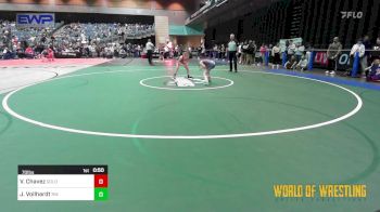 70 lbs Consi Of 8 #1 - Vayda Chavez, Gold Rush Wrestling Academy vs Jillian Vollhardt, Red Wave Wrestling