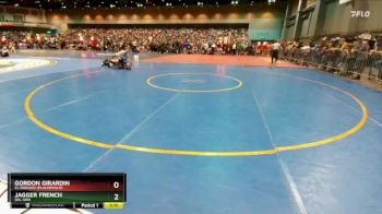 144 lbs Champ. Round 2 - Gordon Girardin, El Dorado (Placerville) vs Jagger French, Del Oro