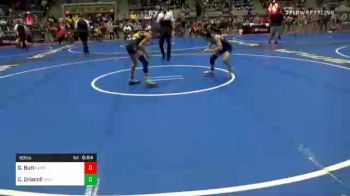 80 lbs Consolation - Gunner Butt, Contenders Wrestling vs Cannon Driscoll, Westshore WC