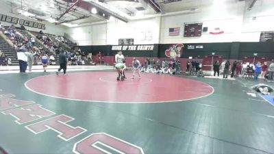 155 lbs Cons. Round 3 - Delaney Millar, Sultana vs Zoe Gonzalez, Cajon