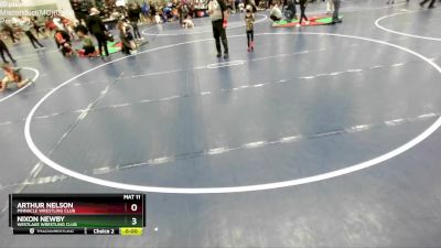 49 lbs 5th Place Match - Owen Buckley, Michigan Premier WC vs Nelson Zwanziger, Immortal Athletics WC